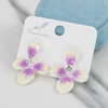 گوشواره میخی زنانه مدل گل کد AAC1530
