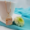 گردنبند زنانه ژوپینگ مدل قفل کد AAB8