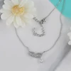 گردنبند زنانه مدل بالماسکه کد AAB359