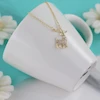 گردنبند زنانه مدل گوزن کد AAB367