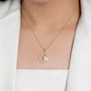 گردنبند زنانه ژوپینگ مدل قلب کد AAB556