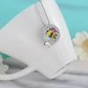 گردنبند زنانه با نگین سواروسکی مدل پروانه کد AAB431