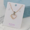 گردنبند زنانه ژوپینگ مدل قلب کد AAB629