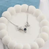 گردنبند زنانه مدل تلسکوپی دوستت دارم کد AAB599
