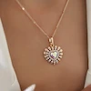 گردنبند زنانه ژوپینگ مدل قلب کد AAB752