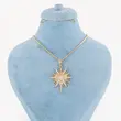 گردنبند زنانه ژوپینگ مدل ستاره درخشان کد AAB826
