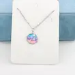 گردنبند زنانه میناکاری مدل گوزن کد AAB951