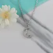 گردنبند زنانه ژوپینگ مدل بالرین کد AAB477