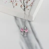 گردنبند زنانه مدل پاپیون کد AAB666