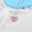 گردنبند زنانه مدل پروانه کد AAB1042