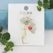 سنجاق سینه زنانه مدل گل کد AAG29