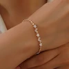 دستبند زنانه ژوپینگ مدل قلب کد AAD481
