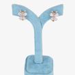 گوشواره حلقه‌ای زنانه ژوپینگ مدل پروانه کد AAC1348