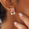 گوشواره زنانه ژوپینگ مدل عروسکی کد AAC920