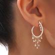 گوشواره زنانه ژوپینگ مدل AAC913