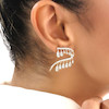 گوشواره زنانه ژوپینگ مدل AAC901