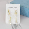 گوشواره میخی زنانه مدل گلی کد AAC1136