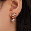 گوشواره زنانه ژوپینگ مدل پاپیون کد AAC110