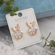 گوشواره زنانه ژوپینگ مدل خرگوش کد AAC1056