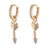 گوشواره زنانه ژوپینگ مدل تیر پیکار کد AAC1032