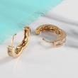 گوشواره زنانه حلقه ای مدل AAC786