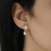 گوشواره زنانه ژوپینگ مدل قلب کد AAC752