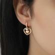 گوشواره زنانه ژوپینگ مدل قلب کد AAC750
