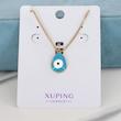 گردنبند زنانه ژوپینگ مدل چشم نظر کد AAB827