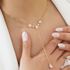 گردنبند زنانه ژوپینگ مدل گلوریا کد AAB777