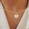 گردنبند زنانه ژوپینگ مدل قلب کد AAB761