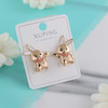 گوشواره زنانه ژوپینگ مدل خرگوش بلا کد AAC732