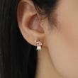 گوشواره زنانه ژوپینگ مدل تدی کد AAC730