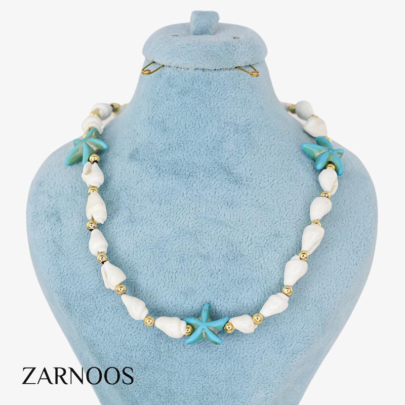 گردنبند زنانه مدل ساحلی کد AAB727