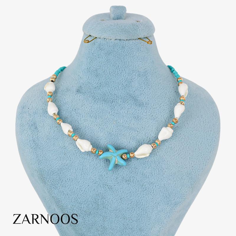 گردنبند زنانه مدل ساحلی کد AAB711