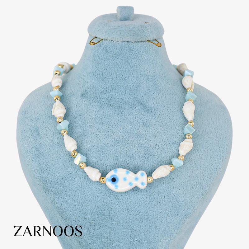 گردنبند زنانه مدل ساحلی کد AAB705