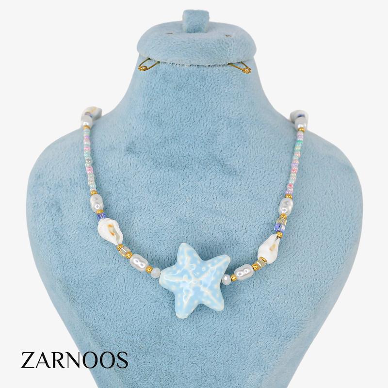 گردنبند زنانه مدل ساحلی کد AAB702