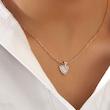 گردنبند زنانه ژوپینگ مدل قلب کد AAB579