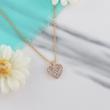 گردنبند زنانه ژوپینگ مدل قلب کد AAB579