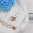 گردنبند زنانه ژوپینگ مدل گل کد AAB554