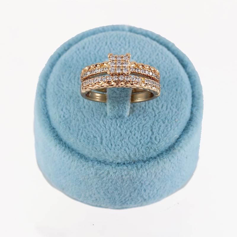 ست حلقه و پشت حلقه زنانه ژوپینگ کد AAE383