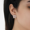 گوشواره زنانه ژوپینگ مدل قلب AAC580