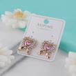 گوشواره زنانه ژوپینگ مدل قلب AAC580