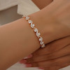 دستبند زنانه ژوپینگ مدل گلستان کد AAD514