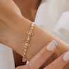 دستبند زنانه ژوپینگ مدل گل کد AAD512