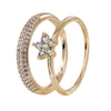 ست حلقه و پشت حلقه ژوپینگ کد AAE985 پک دو عددی