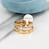 ست حلقه و پشت حلقه زنانه ژوپینگ مدل AAE972 پک دو عددی