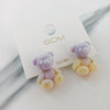 گوشواره زنانه مدل خرسی کد AAC210