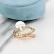 انگشتر زنانه ژوپینگ مدل پاپیون کد AAE945