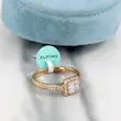 انگشتر زنانه ژوپینگ مدل سولیتر کد AAE931