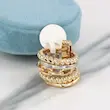 انگشتر زنانه مدل پورتوفینو کد AAE909